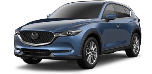 Blue Mazda CX-5