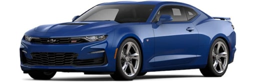 Blue Chevrolet Camaro