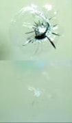 Comparison of a combination chip before and after being repaired