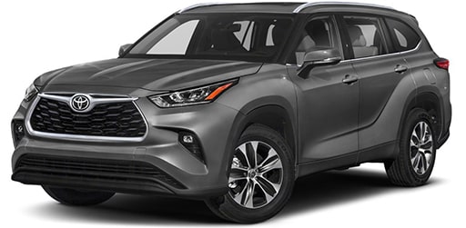 Gray Toyota Highlander