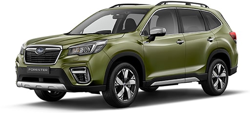 Green Subaru Forester