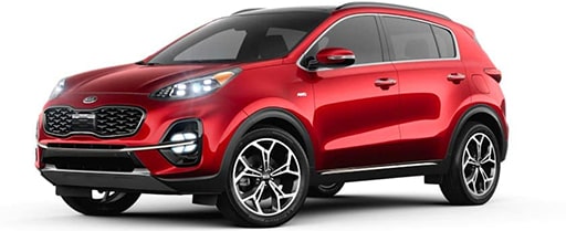 Kia Sportage red