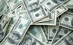 Pile of money