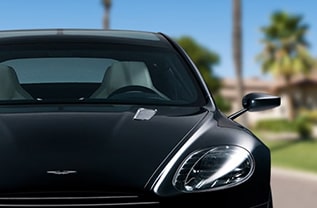 Luxury car on Arizona street