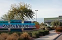 Santan village sign parking lot