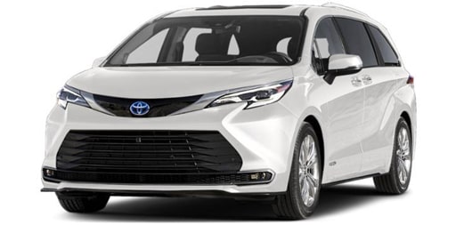 Toyota Sienna white