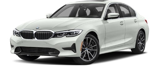White BMW 3 Series
