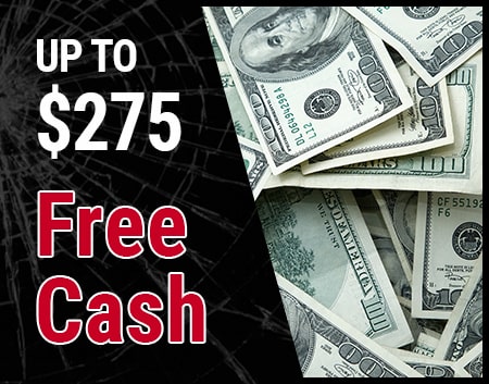 Up to $275 free cash back